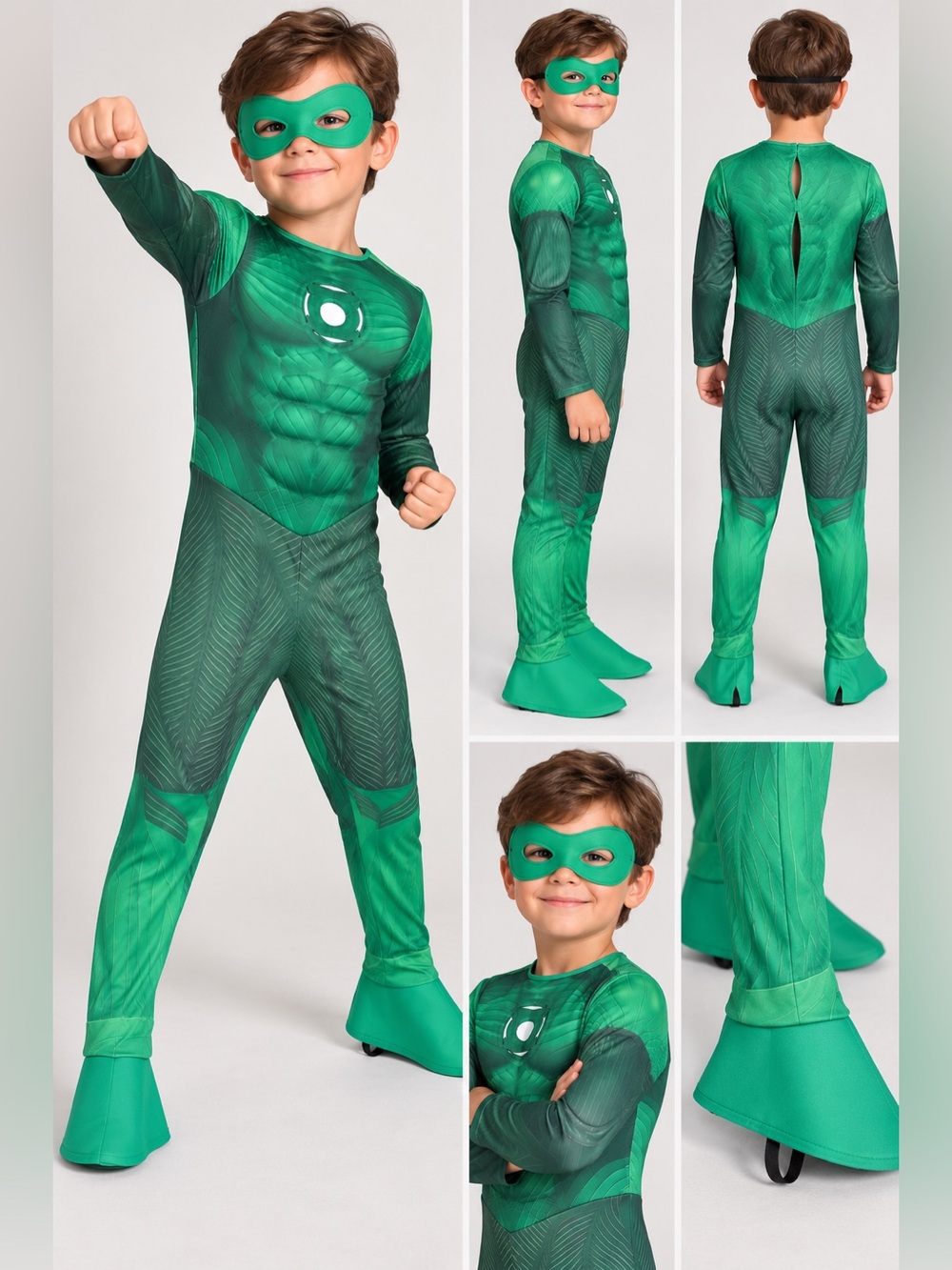 Rubie's Green Lantern Child Costume S Green Superhero Outfit Mask Halloween
